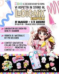 Iido sbarca a ludicomix 2025: scopri il decoden con laboratori, kit creativi e il primo co