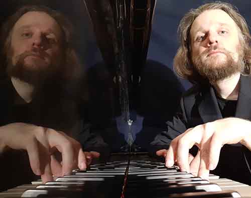 Concerto pianistico di giulio andreetta a lavarone il 10 agosto 2020