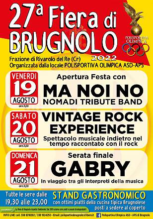 Fiera di brugnolo 2022