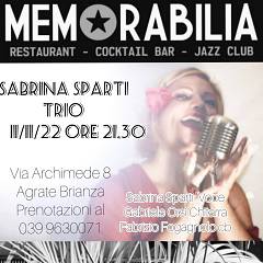 Sabrina sparti trio in concerto alternative jazz