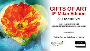 Mostra d'arte contemporanea internazionale gifts of art- 4th milan edition: un viaggio emo