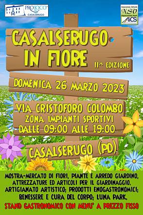 Casalserugo in fiore