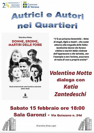 Presentazione libro donne, eroine, martiri delle foibe. storie al femminile sulla frontiera orientale (1943-1945)