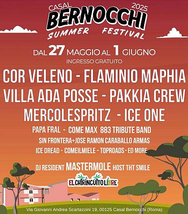Bernocchi summer festival 2025
