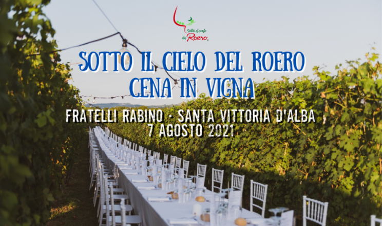 Sotto il cielo del roero: social eating tra i filari