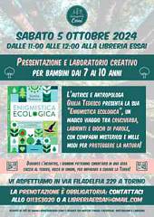 Laboratorio creativo per bambini:  enigmistica ecologica con giulia tedesco