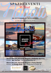 Spazio eventi galleria d'arte in tour