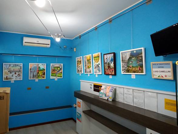 Arte in tabaccheria: luigi camellini