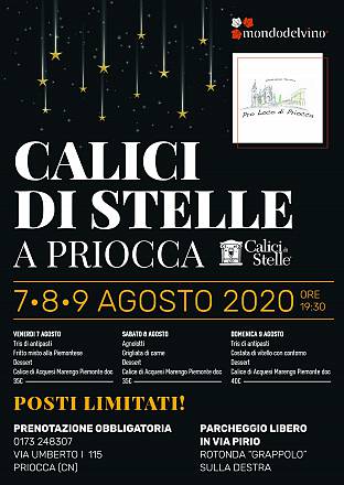 Calici di stelle a priocca