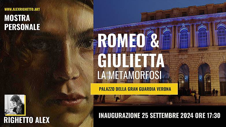 Mostra artistica personale alex righetto palazzo della gran guardia