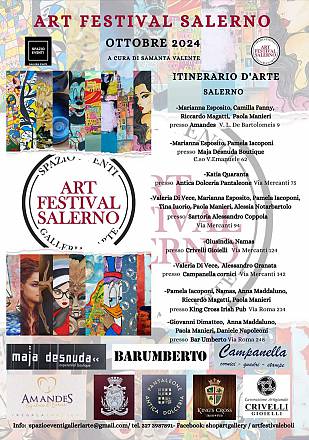 Art festival salerno ottobre 2024