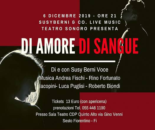 Susy berni & co. music live presenta di amore di sangue