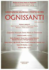 Concerto ognissanti xviii edizione vincenzo zito