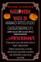 Halloween tattoo walk in