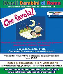 Spettacolo teatrale per bambini cha favola!