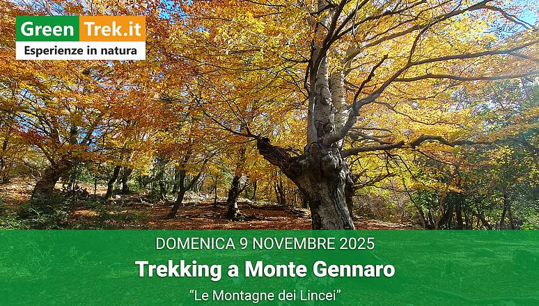 Trekking a monte gennaro - le montagne dei lincei