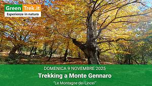 Trekking a monte gennaro - le montagne dei lincei