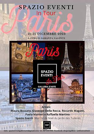 Spazio eventi galleria d'arte in tour a parigi