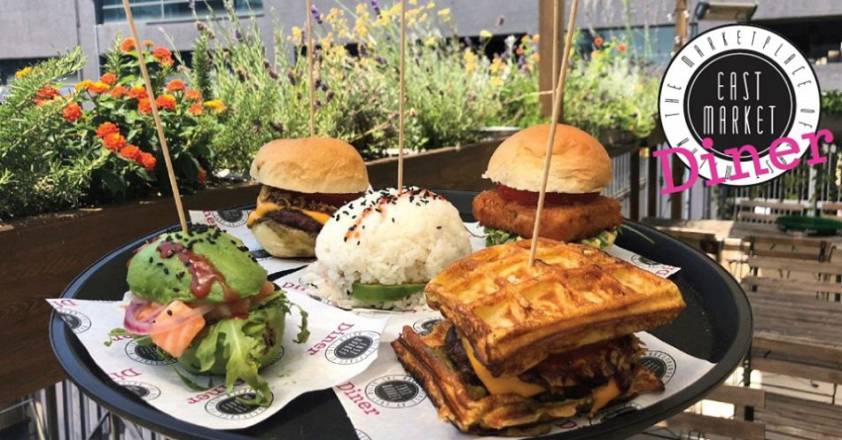 5 burgers