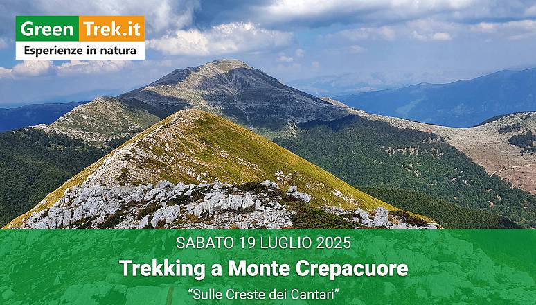 Trekking a monte crepacuore - sulle creste dei cantari