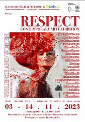 Respect -i edizione _ sulla violenza contro la donna_ mostra d 'arte contemporanea e confe