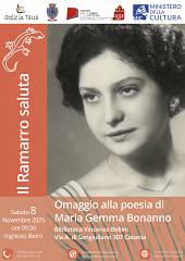 Omaggio alla poesia di maria gemma bonanno