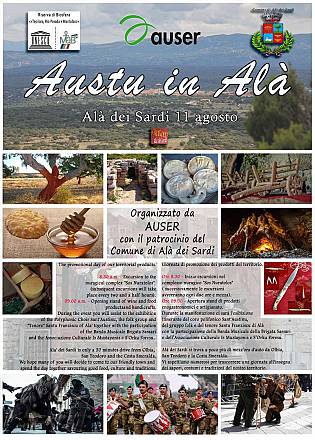 Austu in alà 2019 - promozione del territorio con i prodotti tipici